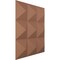 Ekena Millwork 11 7/8in. W x 11 7/8in. H Benson EnduraWall Decorative 3D Wall Panel Covers 0.98 Sq. Ft. WP12X12BECAC - alternate 2